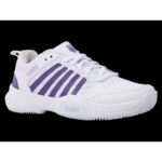 K-swiss COURT EXPRESS 2 WHITE/PURPLE HAZE/NEON LAVENDER-M sneakers (94428-151-M) - Image 2