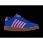 K-swiss COURT TIEBRK II SDE DAZZLING BLUE/PINK LEMONADE/GUM-M sneakers (99492-480-M) - Image 2