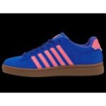 K-swiss COURT TIEBRK II SDE DAZZLING BLUE/PINK LEMONADE/GUM-M sneakers (99492-480-M) - Image 5