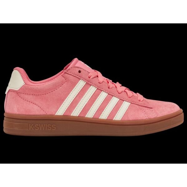 K-swiss COURT TIEBRK II SDE womens sneakers pink (99492-624-M)