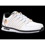 K-swiss RINZLER WHITE/ORANGE POPPY/BLACK-M sneakers (01235-185-M) - Image 2
