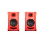 KALI AUDIOLP-UNF-R - Pair of Bluetooth monitor speakers. Multimedia speakers, red.