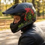 Kamikaze Tokyo Drift AKC207 full-face helmet size M - Image 6