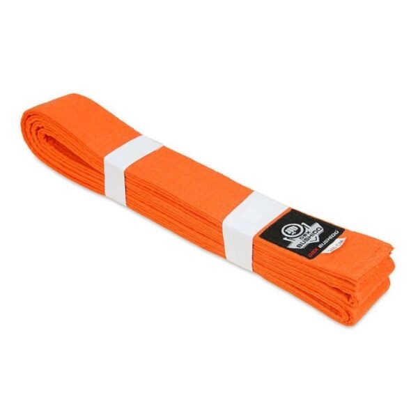 Karate kimono belt - orange 260 cm