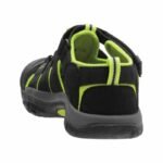 Keen Newport H2 Black/Lime Green Kids Summer Hiking Sandals (1009942) - Image 4