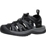 Keen Womens Sandals WHISPER 1028815 BLACK/STEEL GREY - Image 3