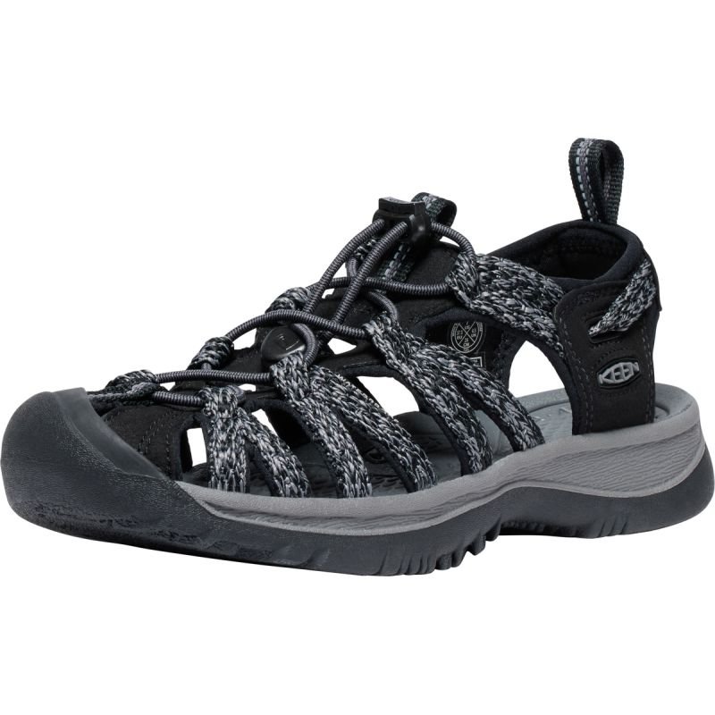 lupin-wear-ca-keen-women-s-sandals-whisper-1028815-black-steel-grey-2071753 Keen Womens Sandals WHISPER 1028815 BLACK/STEEL GREY - Image 1