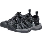 Keen Womens Sandals WHISPER 1028815 BLACK/STEEL GREY - Image 7