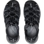 Keen Womens Sandals WHISPER 1028815 BLACK/STEEL GREY - Image 8