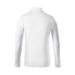 Kids Pique Polo LS Polo Shirt (White) - Image 3