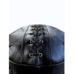 Leather punching bag 140 cm x 40 cm filled - WWS-14040-1H black - Image 4