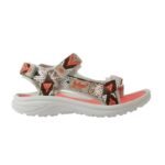 Lee Cooper womens shoes velcro sandals for summer beach light gray pink - Image 2