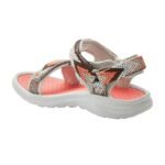 Lee Cooper womens shoes velcro sandals for summer beach light gray pink - Image 3