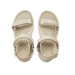 Lee Cooper womens shoes velcro sandals for summer on the beach, light beige cream - Image 5