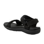 Lee Cooper womens shoes with velcro straps for summer beach sandals, lightweight black - Image 3