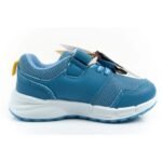Leomil childrens sports shoes Bluey sneakers, lightweight, with Velcro, LED, blue - Image 4