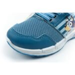 Leomil childrens sports shoes Bluey sneakers, lightweight, with Velcro, LED, blue - Image 6