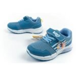 Leomil childrens sports shoes Bluey sneakers, lightweight, with Velcro, LED, blue - Image 8