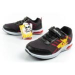 Leomil childrens sports shoes Pokemon sneakers lightweight with velcro LED black - Image 8