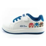 Leomil childrens sports shoes Sonic sneakers lightweight with velcro white - Image 2