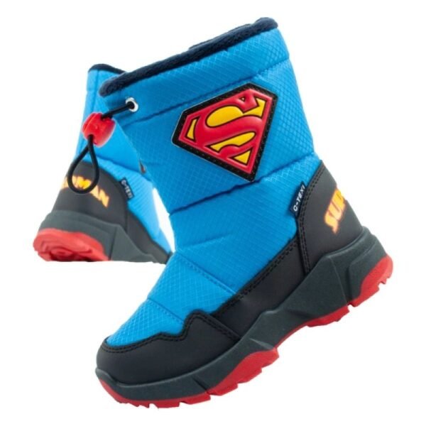 Leomil winter boots Superman childrens snow boots warm for a boy