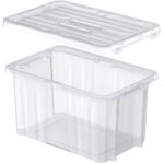 LID FOR UTILITY CONTAINER CARGO LID 45 L CLEAR - Image 2
