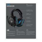 Logitech 981-000770 Headphones with Microphone (Black) - Image 7