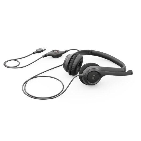 Logitech H390 Headphones 981-000406 (Black)