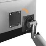MACLEAN DESK MOUNT FOR LCD MONITOR 17-57", 27KG, VESA MAX 200X200 DOUBLE ARM MC-968 - Image 5