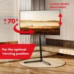 MACLEAN FLOOR TV STAND MOUNT, 32-70", MAX. VESA 400X400, MAX. 40KG MC-494 - Image 6