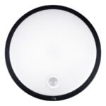 MACLEAN LED LAMP WITH MOTION SENSOR, PIR SENSOR, BLACK, 10W, IP65, 1000LM, NEUTRAL COLOR MCE525 B - Image 3