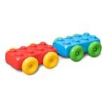 Marioinex building blocks "bricks" + 2 wheels, 30 pieces - Image 4