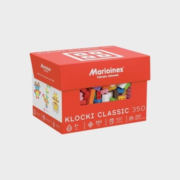 Marioinex Classic building blocks, 350 pieces
