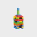 Marioinex "junior bricks" building blocks, 110 pieces