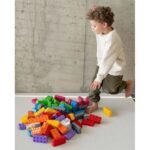 Marioinex "junior bricks" building blocks, 110 pieces - Image 8