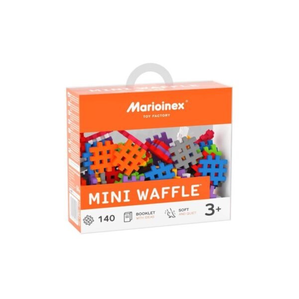 MARIOINEX Mini Waffle Blocks, 140 pieces