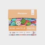 Marioinex Mini Waffle building blocks, 200 pieces, pastel - Image 2