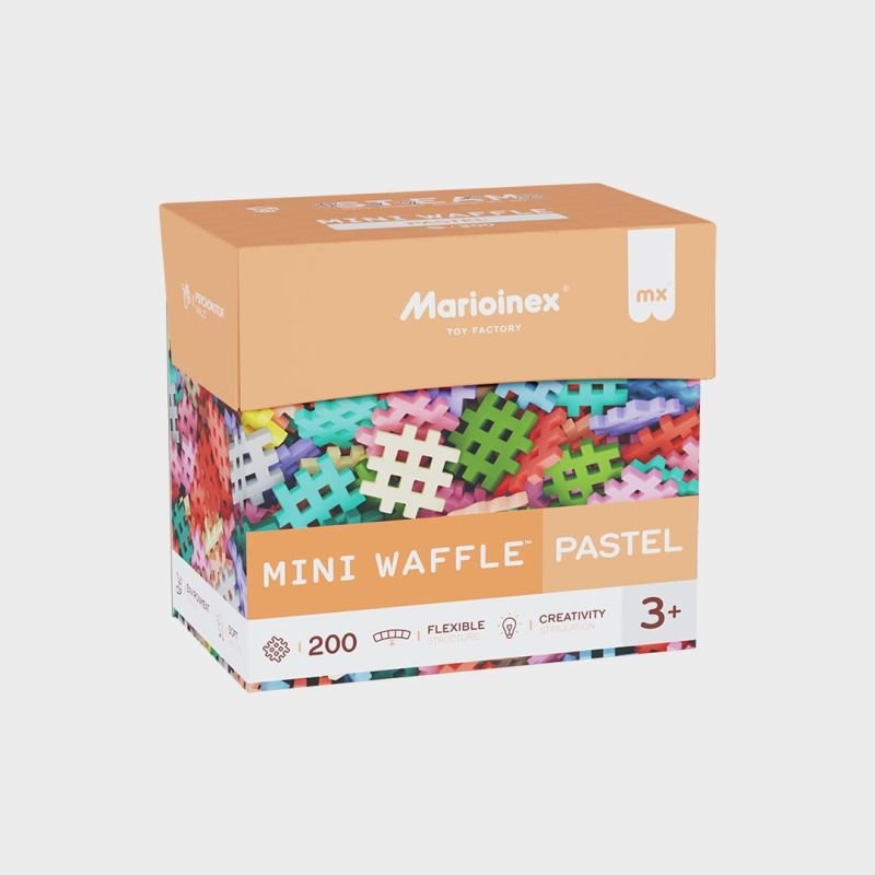 lupin-wear-ca-marioinex-mini-waffle-building-blocks-200-pieces-pastel-2887441 Marioinex Mini Waffle building blocks, 200 pieces, pastel - Image 1