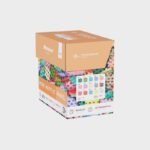 Marioinex Mini Waffle building blocks, 200 pieces, pastel - Image 3