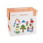 Marioinex Mini Waffle building blocks, 300 pieces, pastel - Image 2