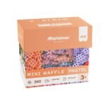 Marioinex Mini Waffle building blocks, 300 pieces, pastel - Image 7