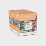 Marioinex Mini Waffle building blocks, 400 pieces, pastel - Image 3