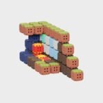 Marioinex Mini Waffle building blocks, 406 pieces - Image 6