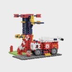 Marioinex Mini Waffle Building Blocks - City: Fire Station, 280 pieces - Image 5