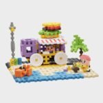Marioinex Mini Waffle Building Blocks - City: Food Truck, 148 pieces - Image 4