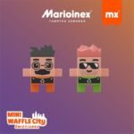 Marioinex Mini Waffle Building Blocks - City: Garbage Truck, 148 pieces - Image 4