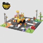 Marioinex Mini Waffle Building Blocks - City: Street, 280 pieces - Image 3