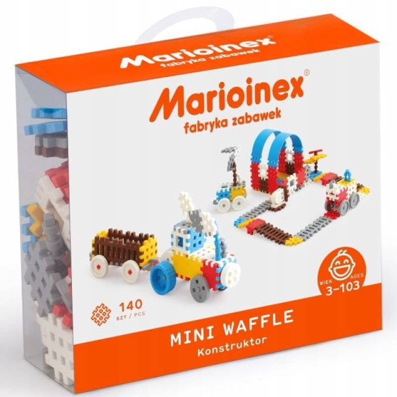 lupin-wear-ca-marioinex-mini-waffle-building-blocks-set-1-140-pieces-2887433 Marioinex Mini Waffle Building Blocks Set 1, 140 pieces - Image 1