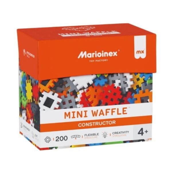 Marioinex Mini Waffle Constructor building blocks, 200 pieces