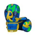 MASTERS RPU-VIBEZ Boxing Gloves 10 oz BLUE - Image 2